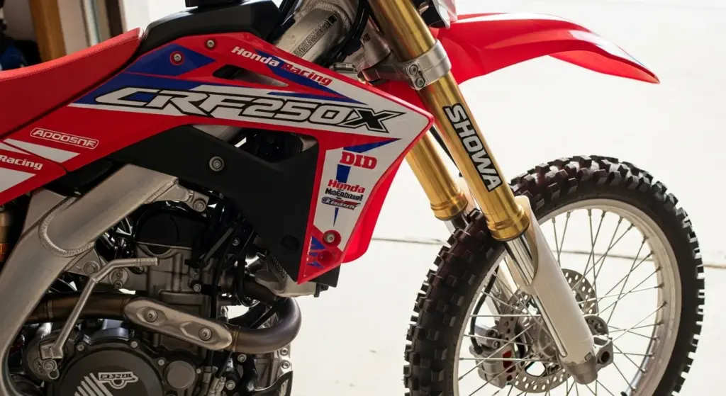 Honda CRF250RX front design and details