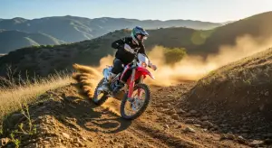 Honda CRF250RX off-road action shot
