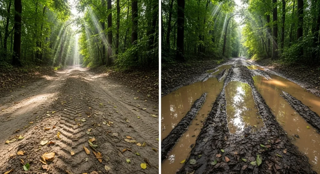 Trail Conditions Comparison