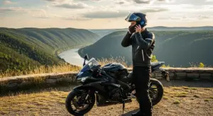 group riders using Bluetooth helmets