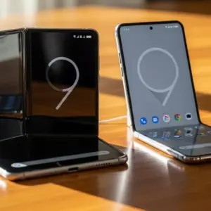 google-pixel-9-pro-fold-and-pixel-9-pro-xl-displayed-on-a-wooden-table-with-soft-daylight-premium-lifestyle-tech-photography-usa-trend-launch-subtle-reflection